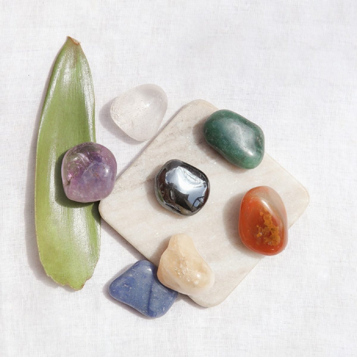 7 Chakra Tumbled Stones Set