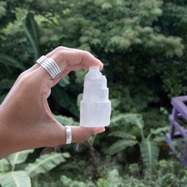 small selenite tower