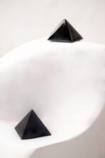 Black Obsidian Pyramid
