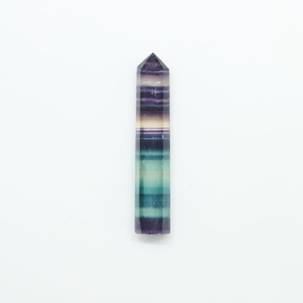 Natural Rainbow Fluorite Wand