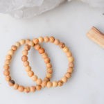 palo santo stretch bracelet