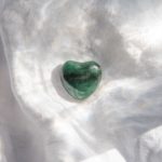 green aventurine gemstone heart