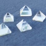 clear quartz mini pyramid
