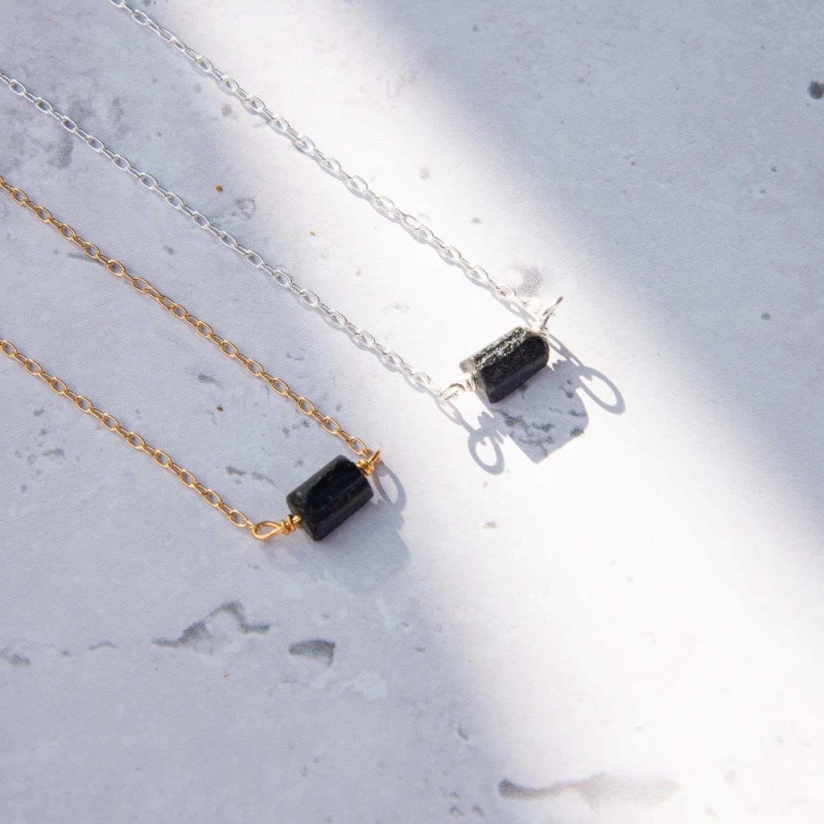 black tourmaline necklace