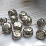 pyrite tumble stone