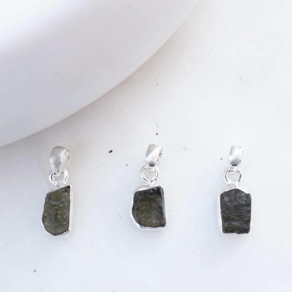 moldavite pendant