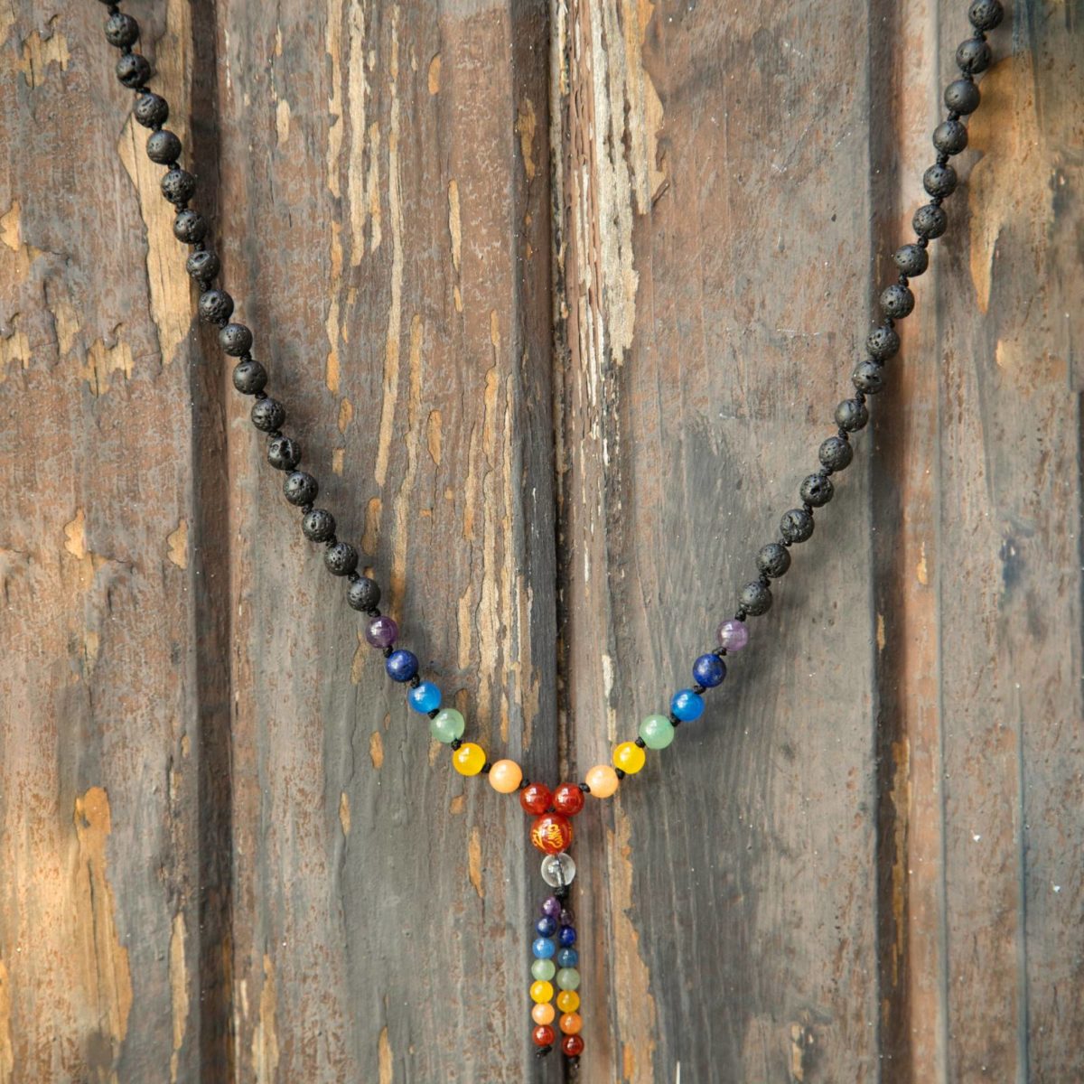 lava 7 chakra mala