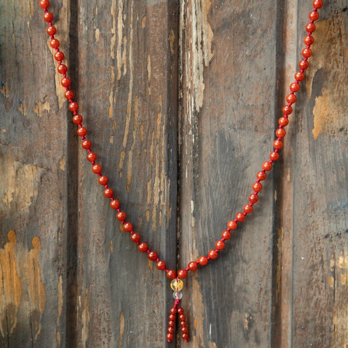 carnelian mala