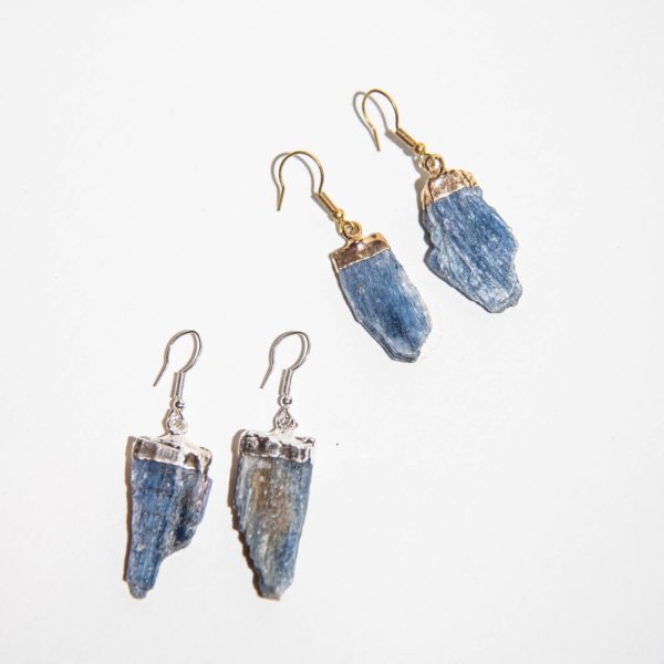 kyanite earring