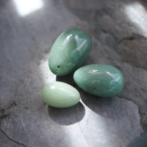 green aventurine yoni egg