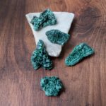 malachite rough stone