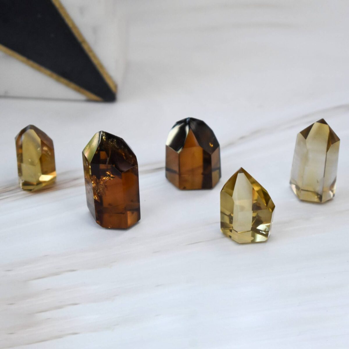 citrine points