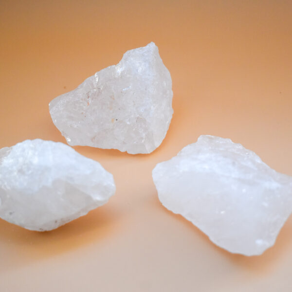 milky quartz rough