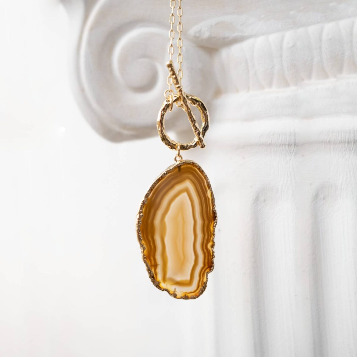 agate necklace