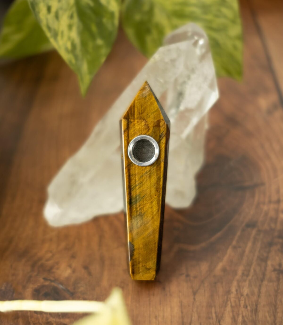 tiger eye pipe