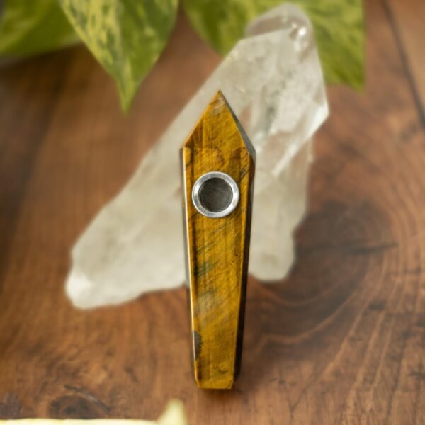 tiger eye pipe