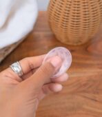 rose quartz worry stones