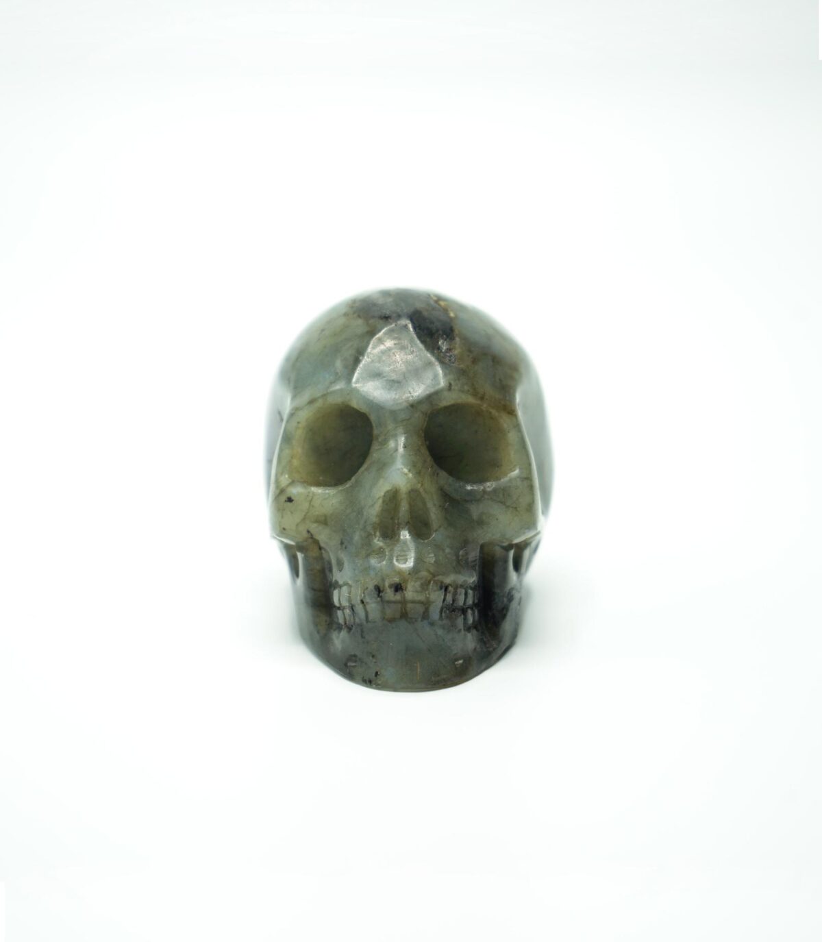 Labradorite skull