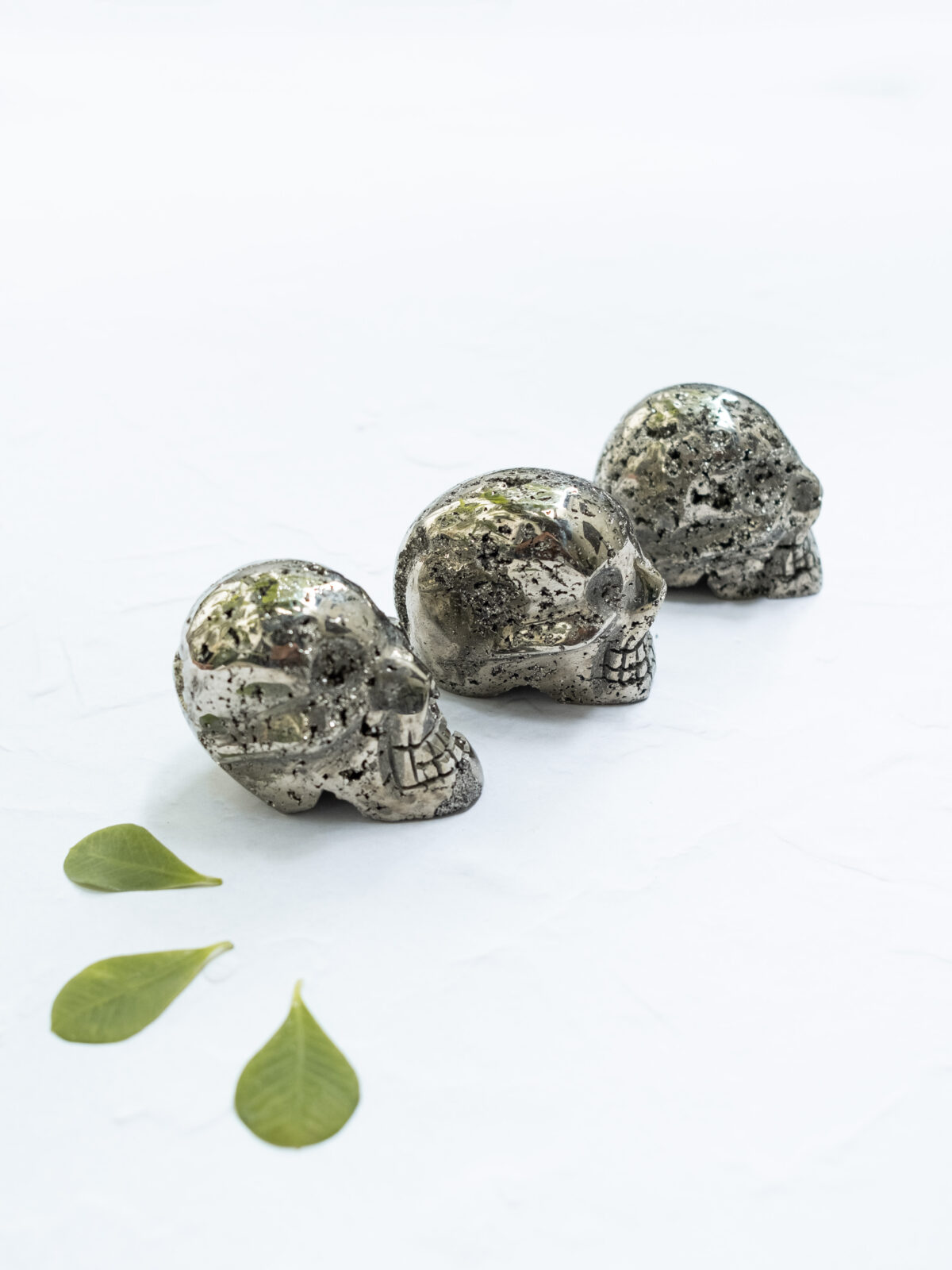 Pyrite skull