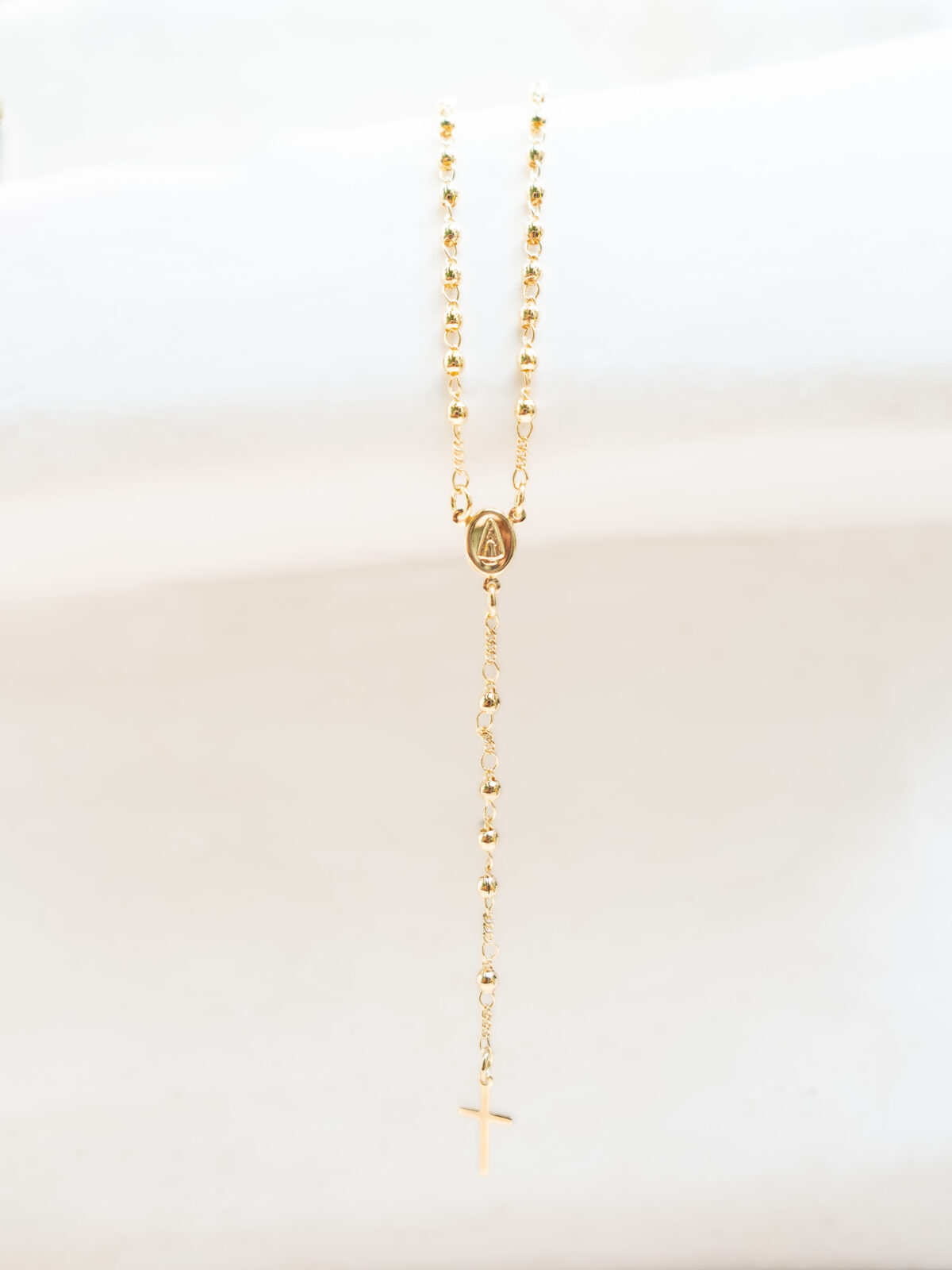 gold rosary