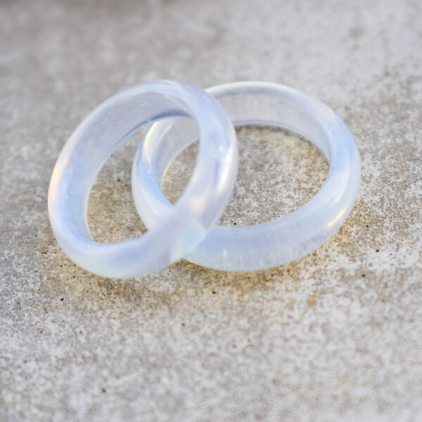 opalite gemstone ring