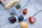 7 chakra tumbled stone set